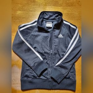 ADIDAS FULL ZIP JACKET BLK SZ 4T EXCELLENT CONDITION